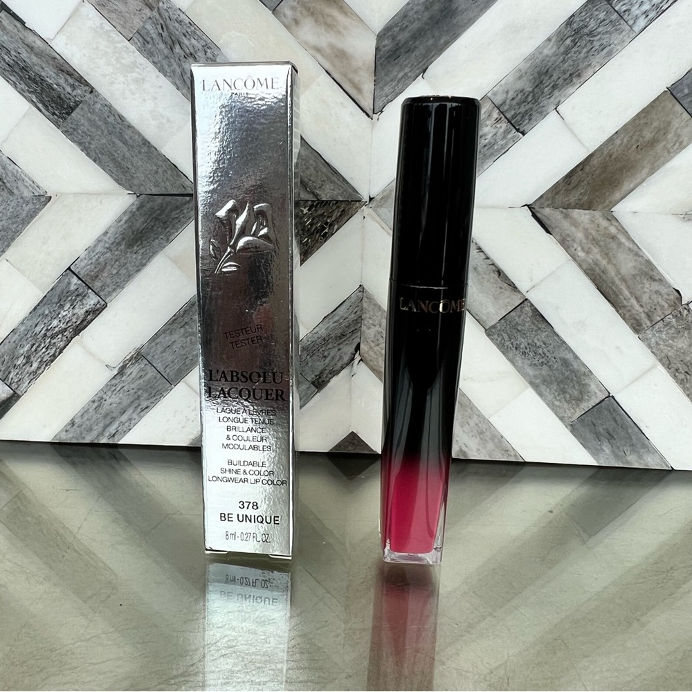 Lancôme l’absolu lacquer lip 378 BE UNIQUE